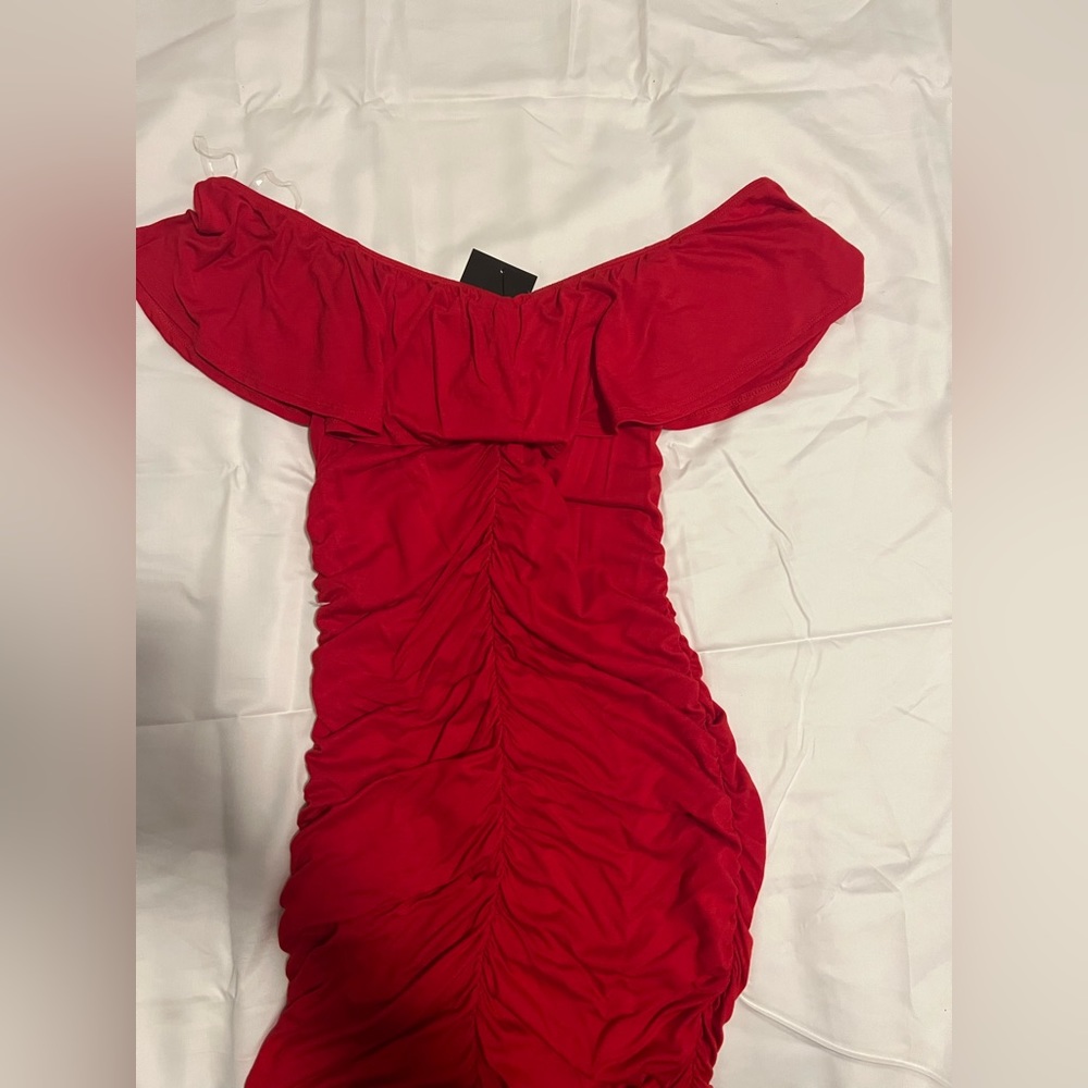 Red dress